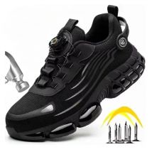 Sizes 36-48 Safety Shoes Steel Toe Smash Puncture Proof Workwear Shoes for Men Sneakers Anti-slip Zapatos De Seguridad De Hombre