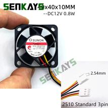 SUNON Maglev KDE1204PFV3 4010 40mm 40x40x10mm ventola di raffreddamento 4CM DC12V 0.8W per stampante 3D ventola Chip North Bridge 3pin