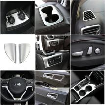 Für Kia Sportage QL 2015-2018 Auto Zentrale Steuerung Zubehör ABS Innen Form Garnieren Dekoration Schutz Aufkleber