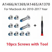 10 viti sono adatte per MacBook Air A1466 A1369 A1465 A1370 Set di viti Retina per notebook con coperchio inferiore