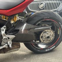 Hinten Schwinge Rahmen Schutz Cowling Verkleidung Für Ducati SuperSport 2017-2020 Volle Carbon Faser 100%