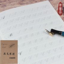 ES / Gothic Englisch Kalligraphie Copywriting Übungsheft Studentenarbeitsbuch Elegante Schriftart 24 Seiten