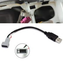 Für Hyundai Für Kia USB 2,0 Conector Buchse Auf Stecker Für Android Multimedia 4-Pin Kabelbaum Stecker Ersatz
