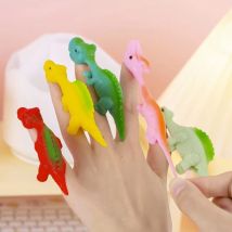 Gummi Fliegende Dinosaurier Spielzeug Finger Schleuder Lustige Party Gefälligkeiten Für Kinder Goodie Taschen Regalos Cumpleaños Niños Para Invitados