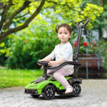 AIYAPLAY 2 en 1 Coche Correpasillos para Niños 12-36 Meses Lamborghini