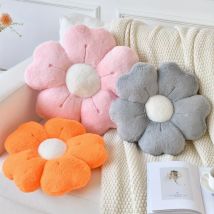 Cuscino in peluche a forma di fiore: comodo e carino cuscino per l'arredamento del materasso e del divano, cuscino per sedia, cuscino da pavimento