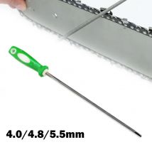 1/3pcs 4.0/4.8/5.5mm Round High Carbon Steel Sharpening Chainsaw Saw Chain Files Sharpener For Electric Chain Saw