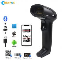 Nuovo Scanner di codici a barre Scanner di codici a barre a matrice di dati 1D/2D lettore di codici a barre portatile per l'industria del supermercato cablato/Wireless/Bluetooth