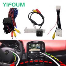 Für Renault Clio 4 IV MK3 MK4 2012-2018 Fisheye Dynamische Flugbahn HD Auto Rückansicht Backup Kamera für Original fabrik Bildschirm