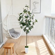 130–180 cm künstliche Pfingstrosen-Baumpflanze, künstliche Blume für drinnen und draußen, für Zuhause, Garten, Hochzeit, Party, Wohnzimmer, Dekoration