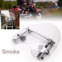 Motorrad Rauch Windschutzscheibe WindScreen Für Yamaha Für Suzuki Für Honda Schatten Für Harley Davidson Dyna Fatboy XL883 1200 X48 72