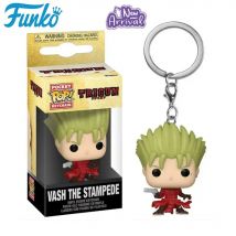 Funko POP Pocket Pop portachiavi Trigun Vash the stampode PVC Vinyl Figures Model Dolls Toys for Children Birthday Gift Party Toy