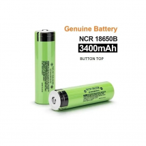 100 % neuer Original-Lithium-Akku NCR18650B 3,7 V 3400 mAh 18650 mit oberer Taste für Taschenlampe