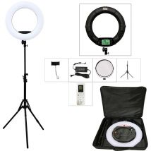 18-Zoll-Ringlichter mit Stativ-Fernbedienung, LED-Videolampe FE480, 96 W Fülllicht, zweifarbiges