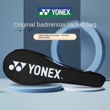 Yonex Original PU Racket Set Bag Yy Racket Bag Shoulder Crossbody Without Racket Thin Single Layer