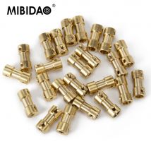 MIBIDAO 5 pz 2mm/2.3mm/3mm/3.17mm/4mm/5mm/6mm Ottone Flessibile Albero Motore Accoppiamento Accoppiatore Motore Trasmissione connettore