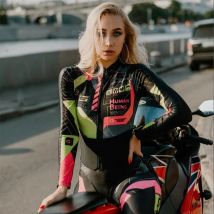 Oshoplive 2024 Neuheiten Weibliche Mode Patchwork Sport Overalls Lange Ärmel Fitness Yoga Lauf Enge Jump Anzüge