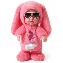 Electronic Reborn Baby Doll Toy Talk Walk 72 Songs Stuffed Lifelike Toddler Baby Doll For Girls Boys Accompany Birthday Gifts