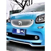 For Benz Smart Fortwo 2Door 453 Unpainted Retrofitting the side skirt around the front bar and the rear bar Spoiler Smart Bumper
