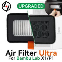 Für Bambu Lab HEPA 13 + Aktivkohle-Combo-Luftfilter Ultra für 3D-Drucker der X1/P1-Serie OEM-Ersatz