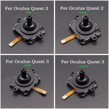 Nowy analogowy joystick 3D do kontrolera Meta Oculus Quest 2 3 Pro, moduł rocker, części zamienne, akcesoria