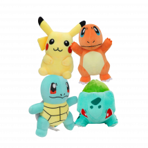 Charmander Squirtle Bulbasaur Peluche Anime Figura Modello Regalo di compleanno per bambini Regalo di peluche anime per bambini Bambini