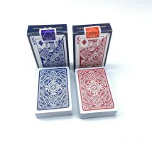 Carte da Gioco in Plastica per Intrattenimento 5.8CMX8.8CM Impermeabili Ripiegabili Riparabili in PVC Lavabili per Adulti Soha Bridge Entertainment