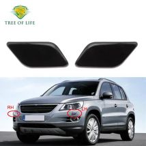 Für VW Volkswagen Tiguan 2008 2009 2010 2011 Front Stoßstange Scheinwerfer Waschanlage Spray Reinigung Antrieb Abdeckung Kappe Deckel 5N 0 955 110