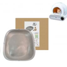 Automatic Cat Litter Box Accessories Litter Filter Bin Bottom Capsule  Door Replacement Prevent Backflow