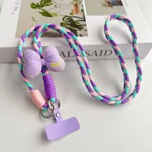 Kreative Cartoon Handy Universal Lanyard Crossbody Lange Seil Lanyard Seil Cartoon Dekorative Anhänger Zubehör