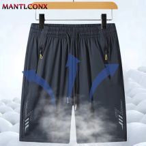 Neue Quick Dry Casual männer Sommer Shorts für Gym Training Workout Wandern Shorts Männer Zipper Taschen Elastische Laufshorts männlichen