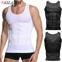 Uomo Dimagrante Corpo Shapewear Corsetto Maglia Camicia Compressione Addome Pancia Pancia Controllo Vita Sottile Cincher Biancheria Intima Gilet Sportivo