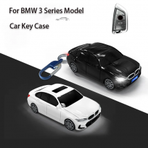 ICAR for Bmw 3 Series Car Model Key Case for Bmw F20 G20 G30 X1 G05 X6 X7 Smart Remote Car Key Cover Creative Personalized Fob