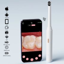 1080P HD Wireless Oral Kamera mit 8 LEDs Handheld WiFi Endoskop für iPhone Android & Typ-C Zahninspektion Zahnprüfung