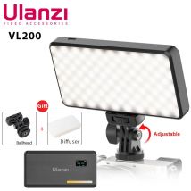 Ulanzi VL200 2500k-9000k Led Kamera Licht Mit Stativ Telefon Halter 360 ° Ball Kopf Dimmbare Led