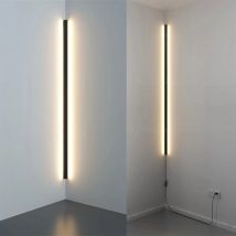Moderne Minimalistischen Ecke LED Wand Lampe Indoor Einfache Linie Licht Wand Leuchte Treppen Schlafzimmer Nacht Lampe für Schlafzimmer Hintergrund