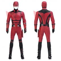Nuovo Daredeviling Cosplay nato di nuovo Costume Cosplay tuta casco guanti Leggings per la festa di gioco su misura
