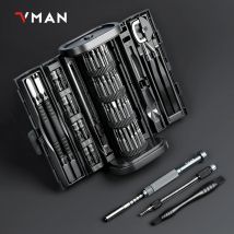 72in1 Mini Precision Screwdriver Set Magnetic Bits Manual Repair Tool Kit for iPhone PC Watch Computer Repair Gift bottle opener