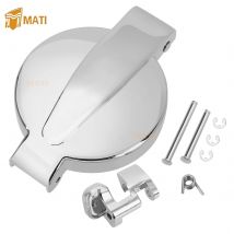 Mati Tankdeckel Gasdeckel verriegelung ssatz Chrom für Honda cb200 cb350 cb360 cb400 cb450 cb500 cb550 cb750 cl200 cl350 cl360 cl450 sl350
