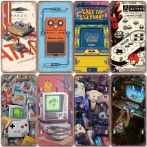 Video Game License Plate Metal Sign Vintage Playstation Gamer Iron Poster Wall Art Decor for Boys Play Room Decors Home
