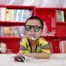 Schwarze Frühlings brille Halloween Streich lustige Frühlings brille April Narren tag lustige Make-up Ball Augapfel Brille