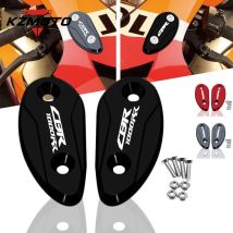 Motorcycle CNC Windscreen Windshield Driven Mirror Eliminators Cap Mirror Hole Cover For CBR1000RR CBR1000 RR cbr1000rr 08-2017