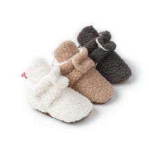 Kidsun Babys ocken Winter Junge Mädchen Stiefeletten Flusen warm weich Kleinkind erste Wanderer Anti-Rutsch-Baby Krippe Schuhe Mokassin Neugeborene