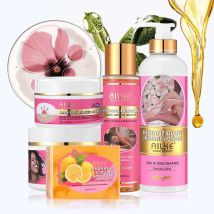 AILKE Brightening Skin Care Set, Reduce Dark Spots, Acne, Moisturizing, Nourishing and Smooth Skin, Non-Greasy, Absorb Instantly