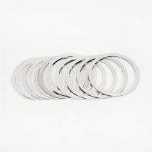 Edelstahl-Flanschdichtungssatz hinten, 0,02 mm–1 mm, für Astrofotografie M42/ M48/ M54