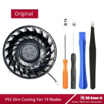 With Tools 19 Blades Cooling Fan For PS5 Slim Console Internal Cooler Fan For ps5 Slim Host Heatsinks