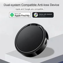 Localizzatore AirTag compatibile con Apple Find My e Google Find Hub per chiavi, portafogli, bagagli - Funziona con iPhone e Android