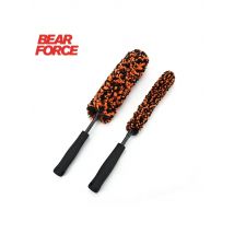 Car Wheel Cleaning Brush, Microfiber Bendable Wheel Detailing Brush,Soft No-Scratch Car Wheel Rim Cleaner Brush for All Wheel