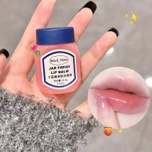 BLACKNANA kleiner blauer Lippenbalsam mit feuchtigkeitsspendenden und verblassenden Lippenlinien, um rissige Lippenstiftbasis zu verhindern