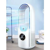 Tragbare Mini-Klimaanlage, USB-Luftkühler, blattloser elektrischer Ventilator, 6 Geschwindigkeiten, leise, zeitgesteuerte Klimaanlage, Lüfter